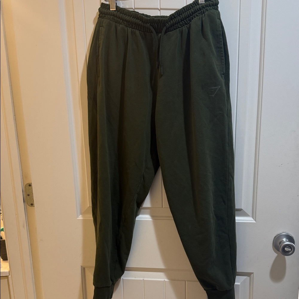 Gymshark Dark Green Sweatpants